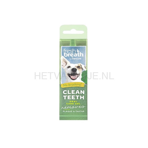 Tropiclean Fresh Breath Oral Care Gel Anti-Tandplak Voor Honden Apotheek