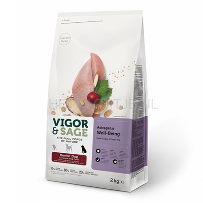 Vigor & Sage Astragalus Well- Being Senior Hond