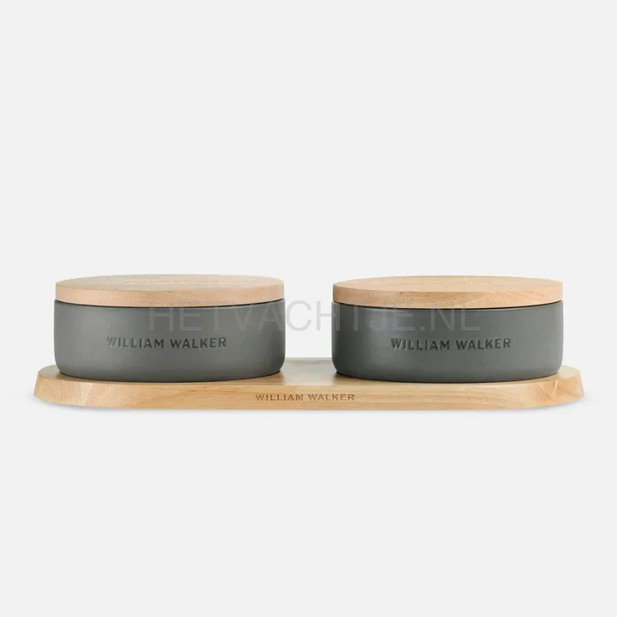 William Walker - Duo houten schaalmat