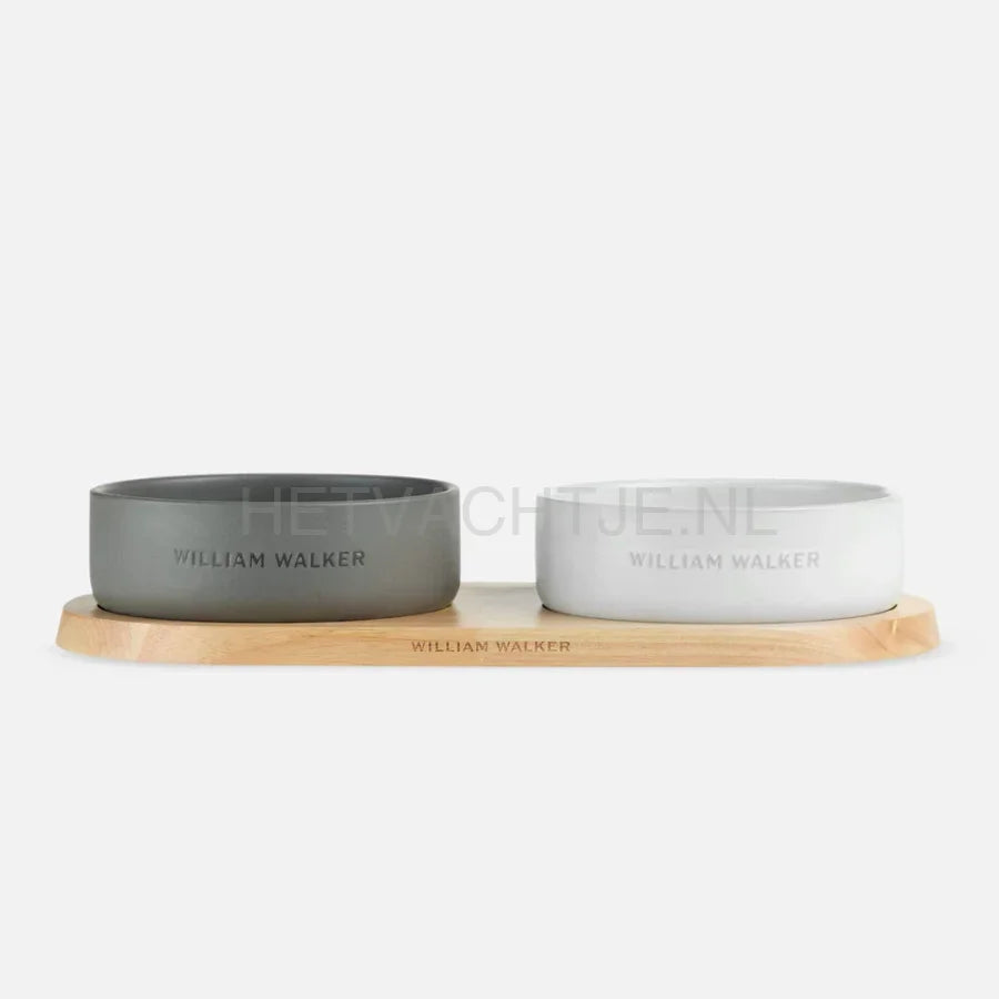 William Walker - Duo houten schaalmat