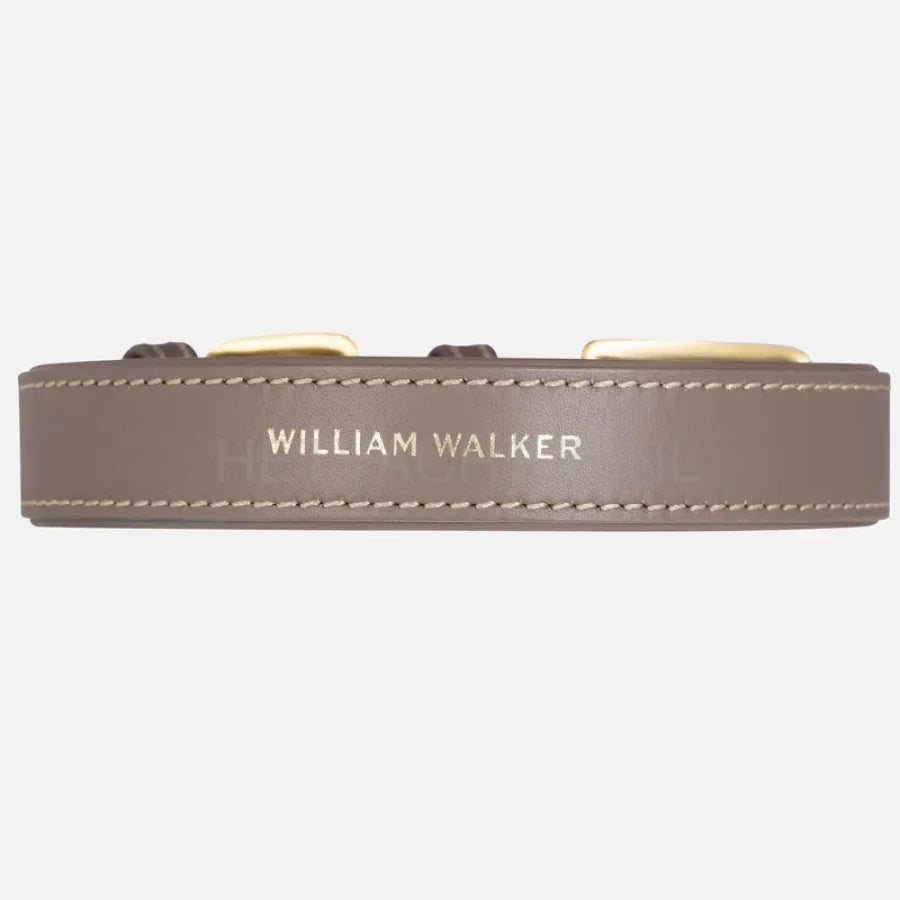 William Walker - Glad leren Halsband Pebble