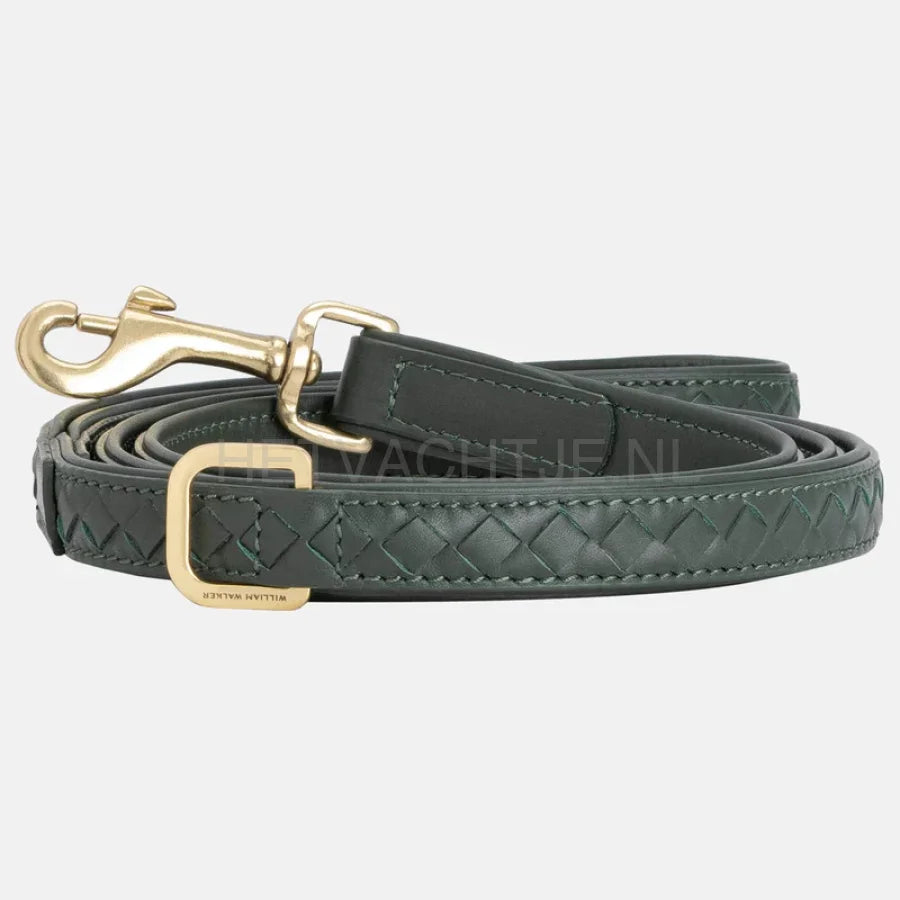 William Walker - Hoogwaardige lederen hondenriem Prestige Forest