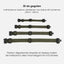 William Walker - Jacquard nylon hondenhalsband Forest