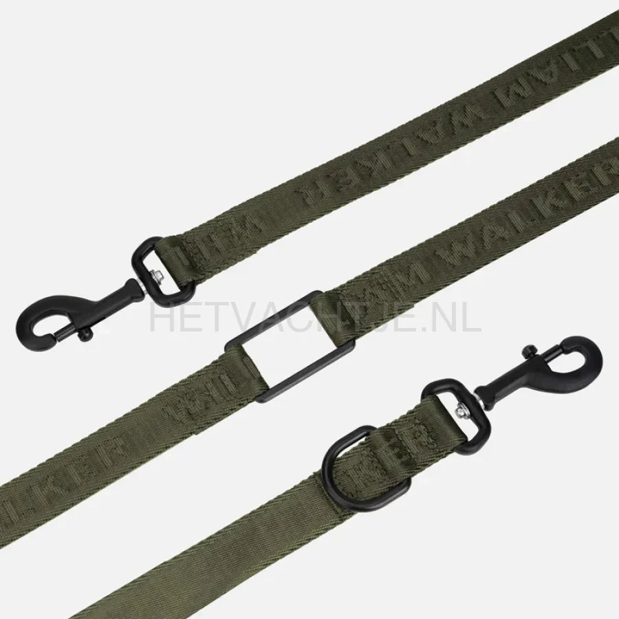 William Walker - Jacquard nylon hondenriem Forest