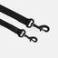 William Walker - Jacquard nylon hondenriem Nero