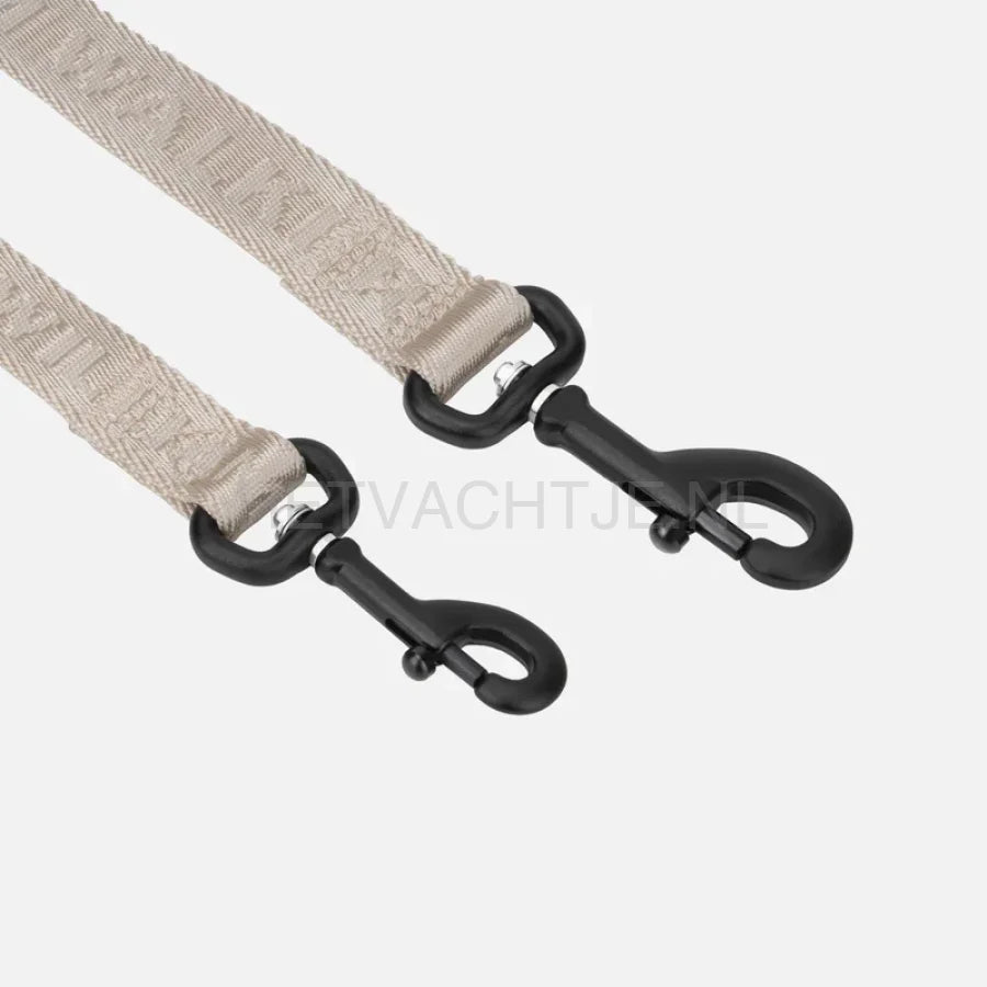 William Walker - Jacquard nylon hondenriem zand