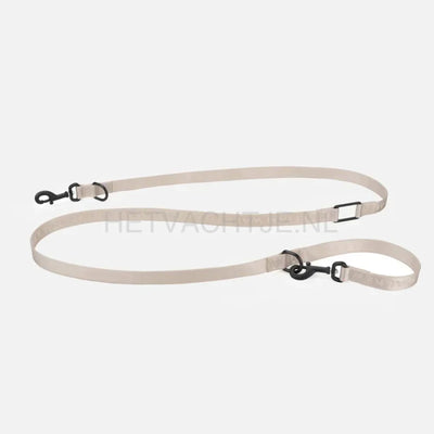 William Walker - Jacquard nylon hondenriem zand