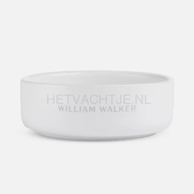William Walker - Keramische hondenbak Parel S / Wit