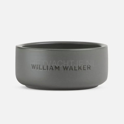 William Walker - Keramische hondenbak Zeezout L / Grijs