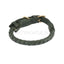 William Walker - Lederen halsband Twisted Dark Moss
