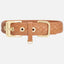 William Walker - Leren halsband Prestige Karamel