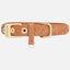 William Walker - Leren halsband Prestige Karamel
