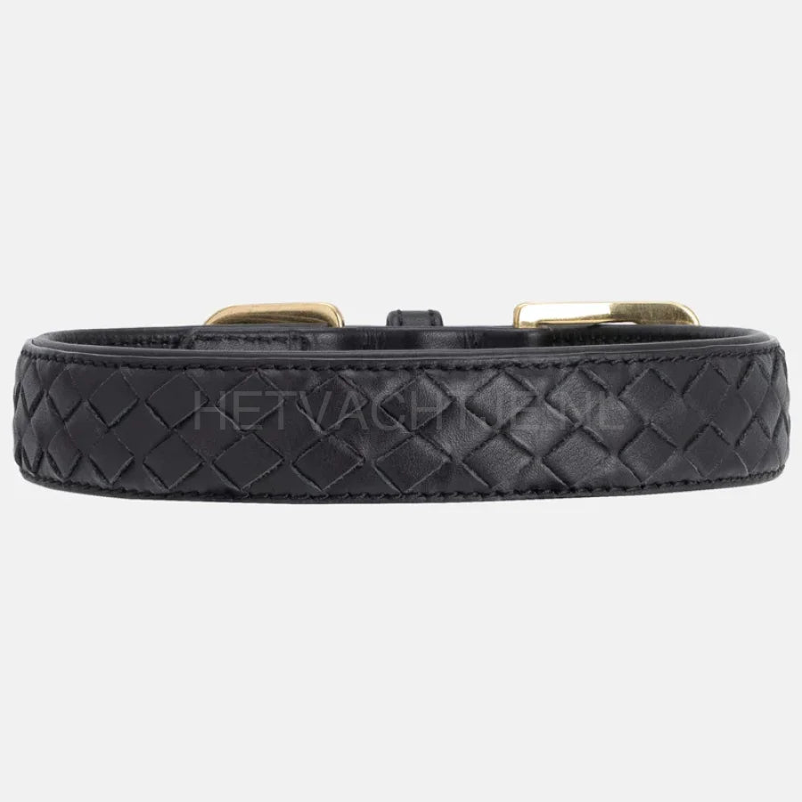 William Walker - Leren halsband Prestige Nero