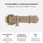 William Walker - Leren hondenhalsband Beige