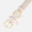 William Walker - Leren hondenhalsband Prestige Amandel