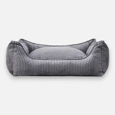 William Walker - Orthopedisch corduroy hondenbed Charcoal