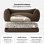 William Walker - Orthopedisch corduroy hondenbed Truffle