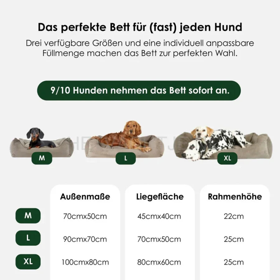 William Walker - Orthopedisch hondenbed Hout
