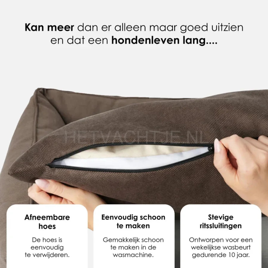 William Walker - Orthopedisch hondenbed Hout