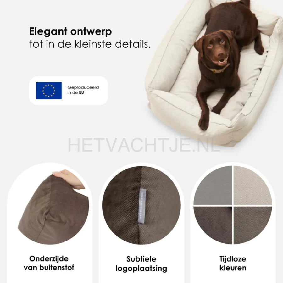 William Walker - Orthopedisch hondenbed Hout