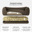 William Walker - Orthopedisch hondenbed Stone
