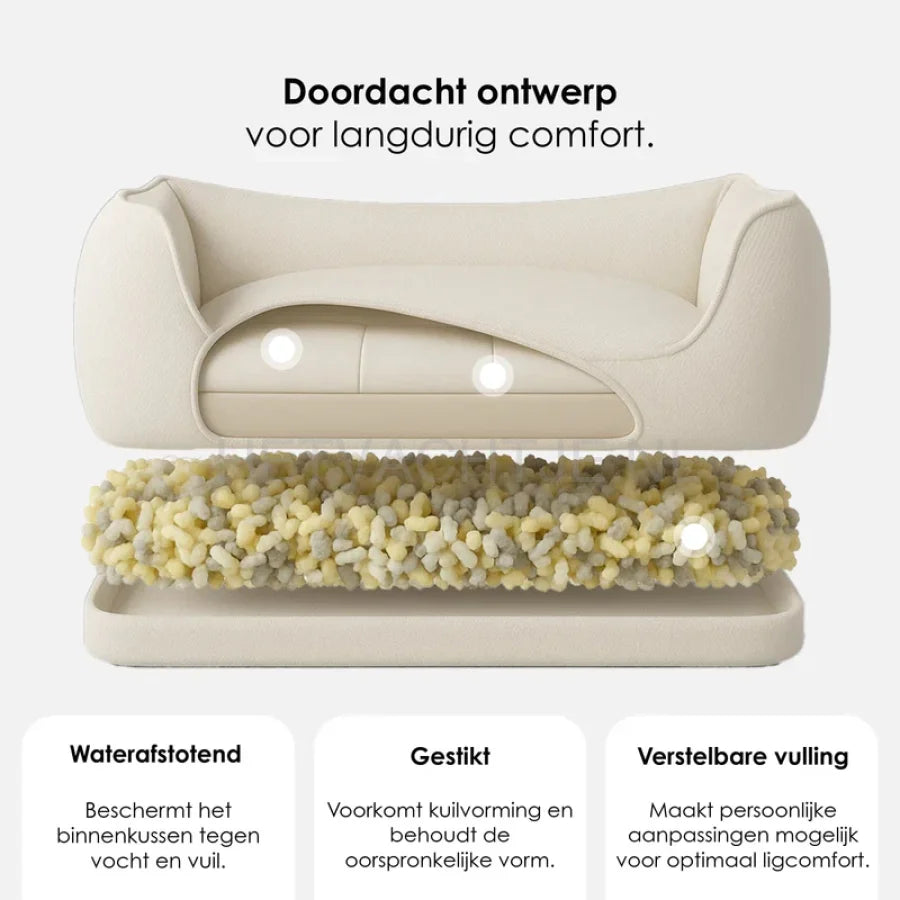 William Walker - Orthopedisch hondenbed zand