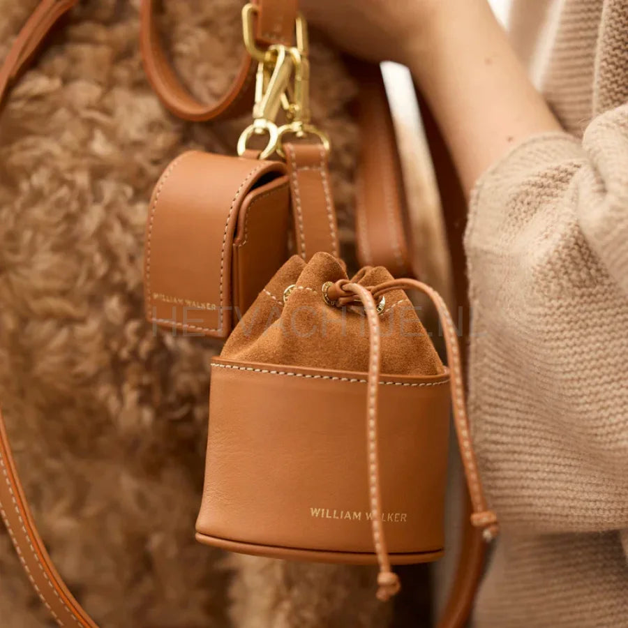 William Walker - Poepzakjeshouder Caramel One size / Bruin