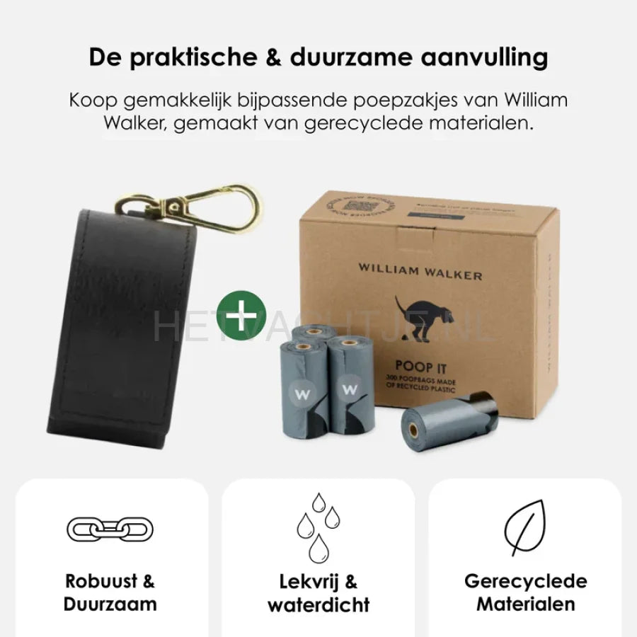 William Walker - Poepzakjeshouder Noir One size / Zwart