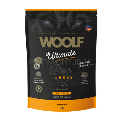 Woolf - Ultimate Hondenvoeding – Air Dried Semi Moist Turkey