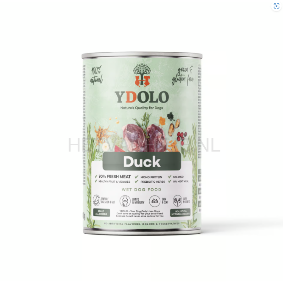Ydolo - Natvoer - Eend 400g / Eend