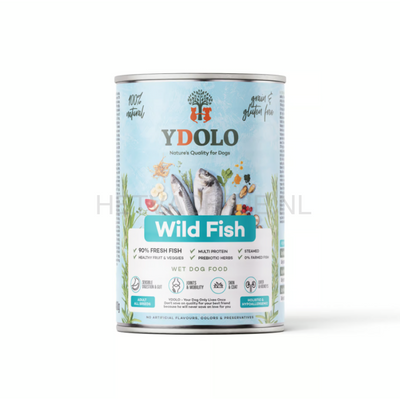 Ydolo - Natvoer - Wild Gevangen Vis 400g / Vis