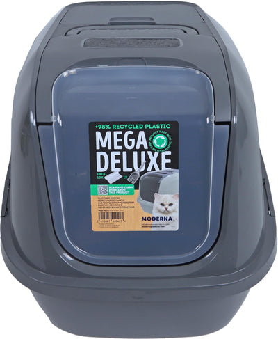 MODERNA - Kattentoilet Mega Deluxe Recycle Cool Grey