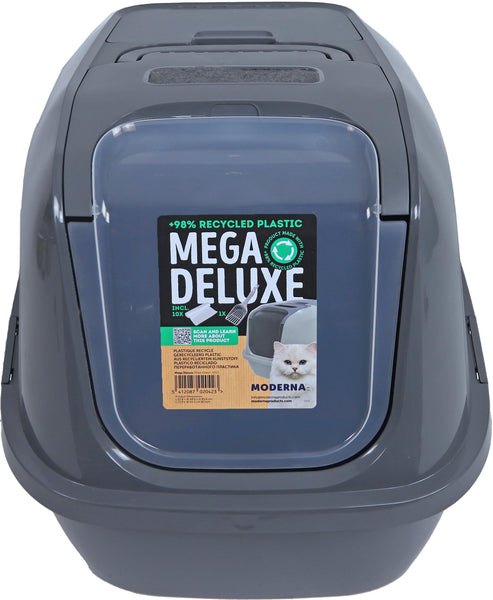 MODERNA - Kattentoilet Mega Deluxe Recycle Cool Grey