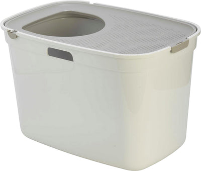 MODERNA - Kattentoilet Top Cat Wit/Warmgrijs