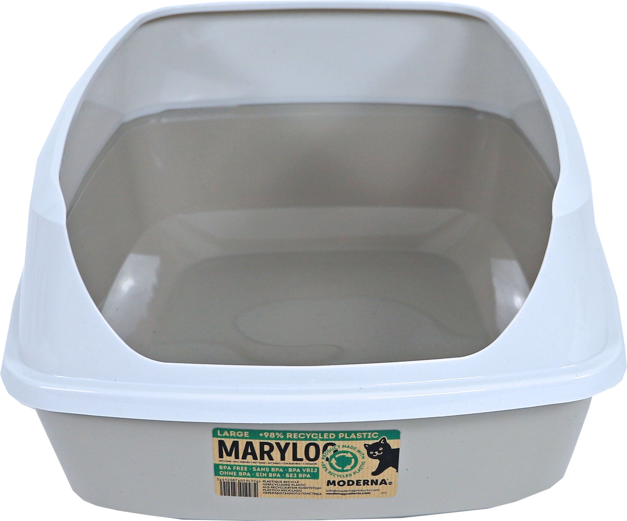 MODERNA - Kattenbak Maryloo Recycled Warm Grey
