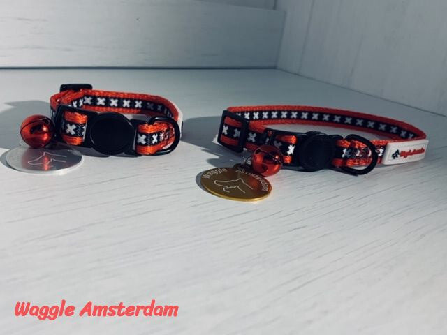 WAGGLE AMSTERDAM - Kattenhalsband