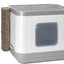 MODERNA - Plastic Cat Toilet/Sleeping Basket Gray 