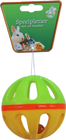 BOON - knaagdierspeelgoed bal plastic met bel