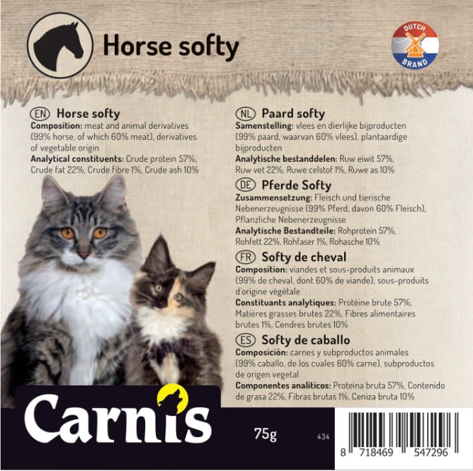 CARNIS - Paard Softy Kattensnack