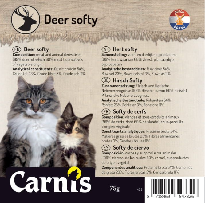 CARNIS - Hert Softy Kattensnack