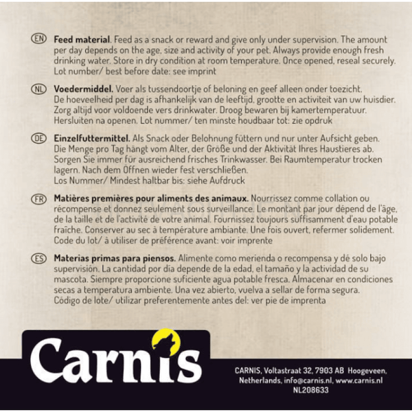 Carnis - Kippenvleugels Hondensnack