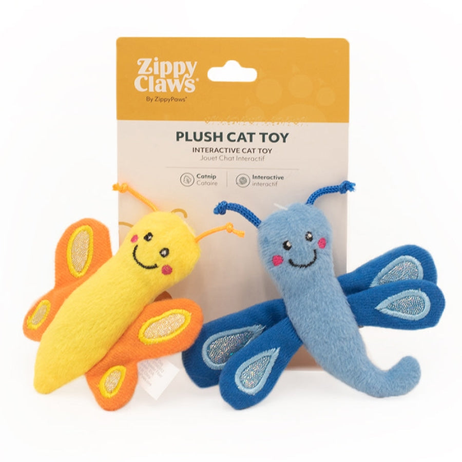 Zippyclaws - 2-Pack Butterfly And Dragonfly